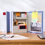 雑誌付録 キングファイル型の文具入れ(収納ボックス)